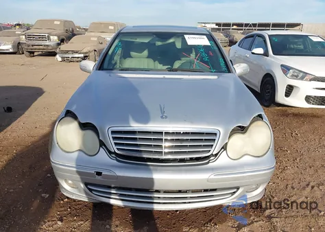 2006 Mercedes-Benz C 280 Luxury from USA, damaged, VIN WDBRF54H56A860612